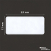 Dymo 11353 compatible labels, 13 x 25mm, 1000 labels