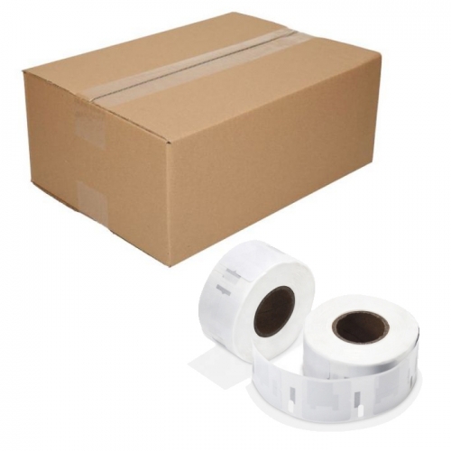 10 rolls Dymo 11353 compatible labels, 13 x 25mm, 1000 labels