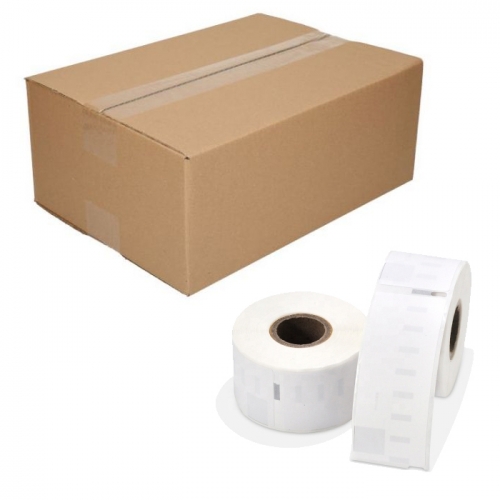 10 rolls Dymo 99012 compatible labels, 36 x 89mm, 260 labels