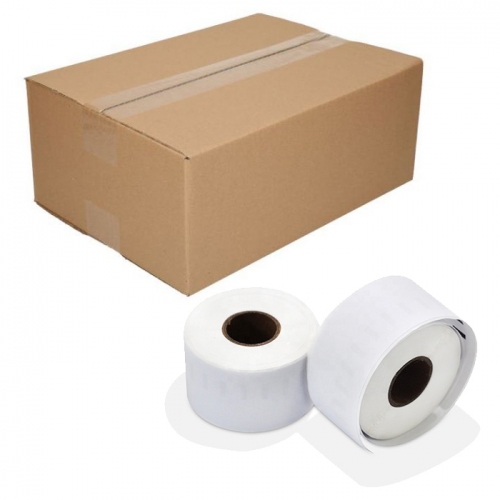 10 rolls Dymo 99018 compatible labels, 38 x 190mm, 110 labels