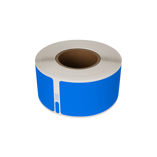 Dymo 99010 compatible labels blue, 28 x 89mm, 130 labels