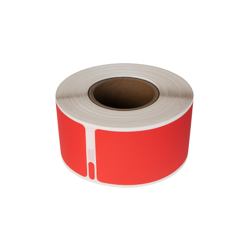Dymo 99010 compatible labels red, 28 x 89mm, 130 labels