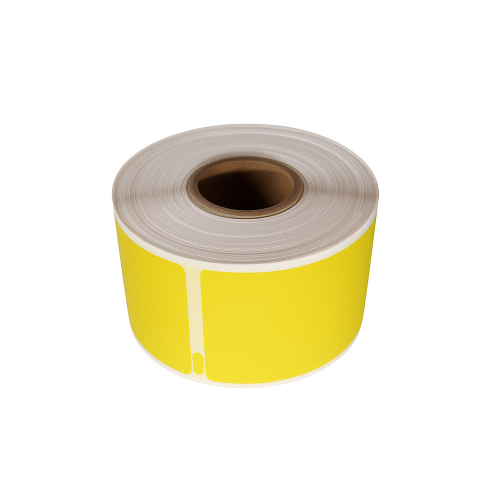 Dymo 99010 compatible labels yellow, 28 x 89mm, 260 labels
