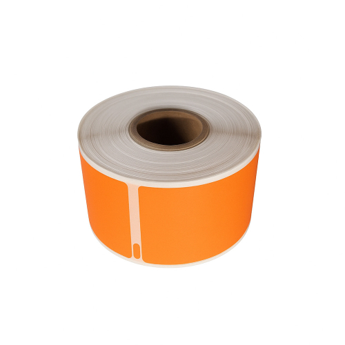 Dymo 99010 compatible labels orange, 28 x 89mm, 260 labels