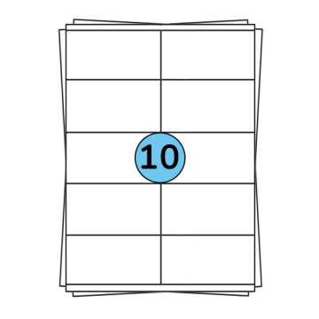 A4 sticker sheets
