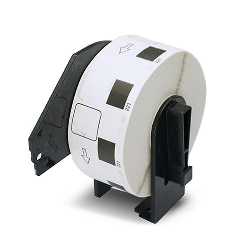 Brother DK-11221 compatible labels, 23 x 23mm, 1000 labels