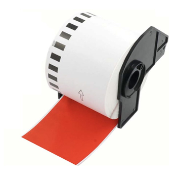 Brother DK-22205 compatible labels red