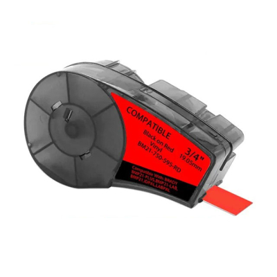 Brady M21-750-595-OR compatible letter tape