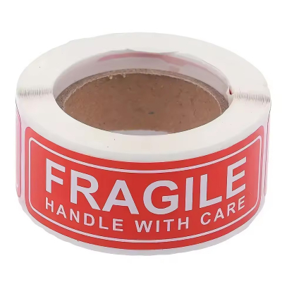 Warning labels Fragile