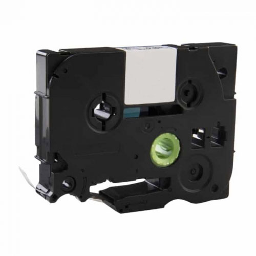 Brother TZe-111 compatible labeltape, black on clear, 6mm x 8m