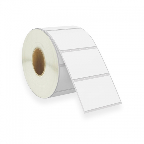 Zebra compatible labels, 57 x 32mm, plastic, thermal transfer, 1500 labels